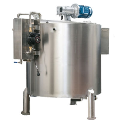 Stainless Steel Cylinder 500L Stirrer Chocolate Melting Tank