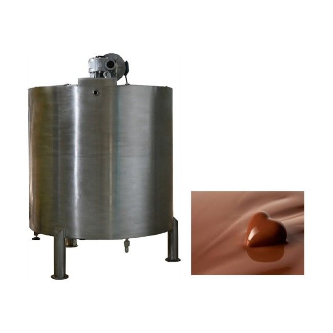 Stainless Steel Stirrer 300L 290kg Chocolate Holding Tank
