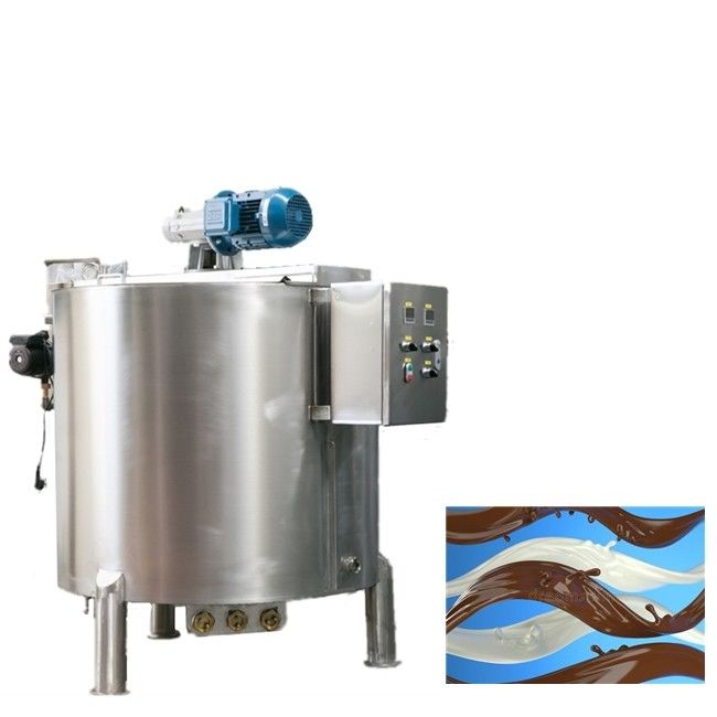 Stainless Steel Cylinder 500L Stirrer Chocolate Melting Tank