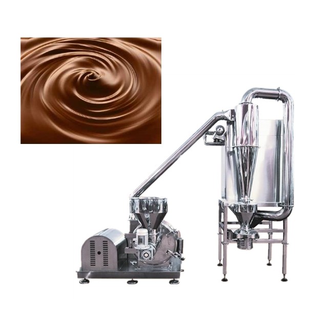 Sugar Powder 1000kg/H Chocolate Processing Machine
