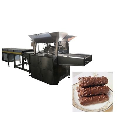 400 mm 100 kg/h Schokolade Kleine Schokoladen-Enrobing-Maschine