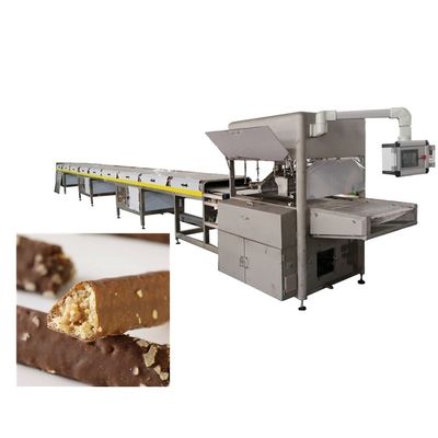 500 kg/h Reinschokoladen-Einlagen mit zwei Pumpen 1200 mm Breite