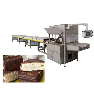 Zonen-Schokoladen-Beschichtungs-Linie der Temperatur-400kg/H 3 für reine Schokolade