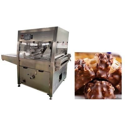 28.5kw 1200mm Breite Förderer Schokoladen-Enrobing-Maschine 304 SS