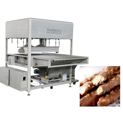 Schokoladenverdeckungsmaschine für überdachte Früchte mit einer Breite von 1200 mm